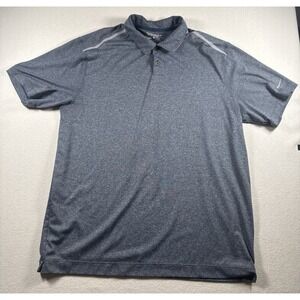 Nike Dri Fit Golf Tour Performance Polo Shirt Mens X-Large Short Sleeve Gray